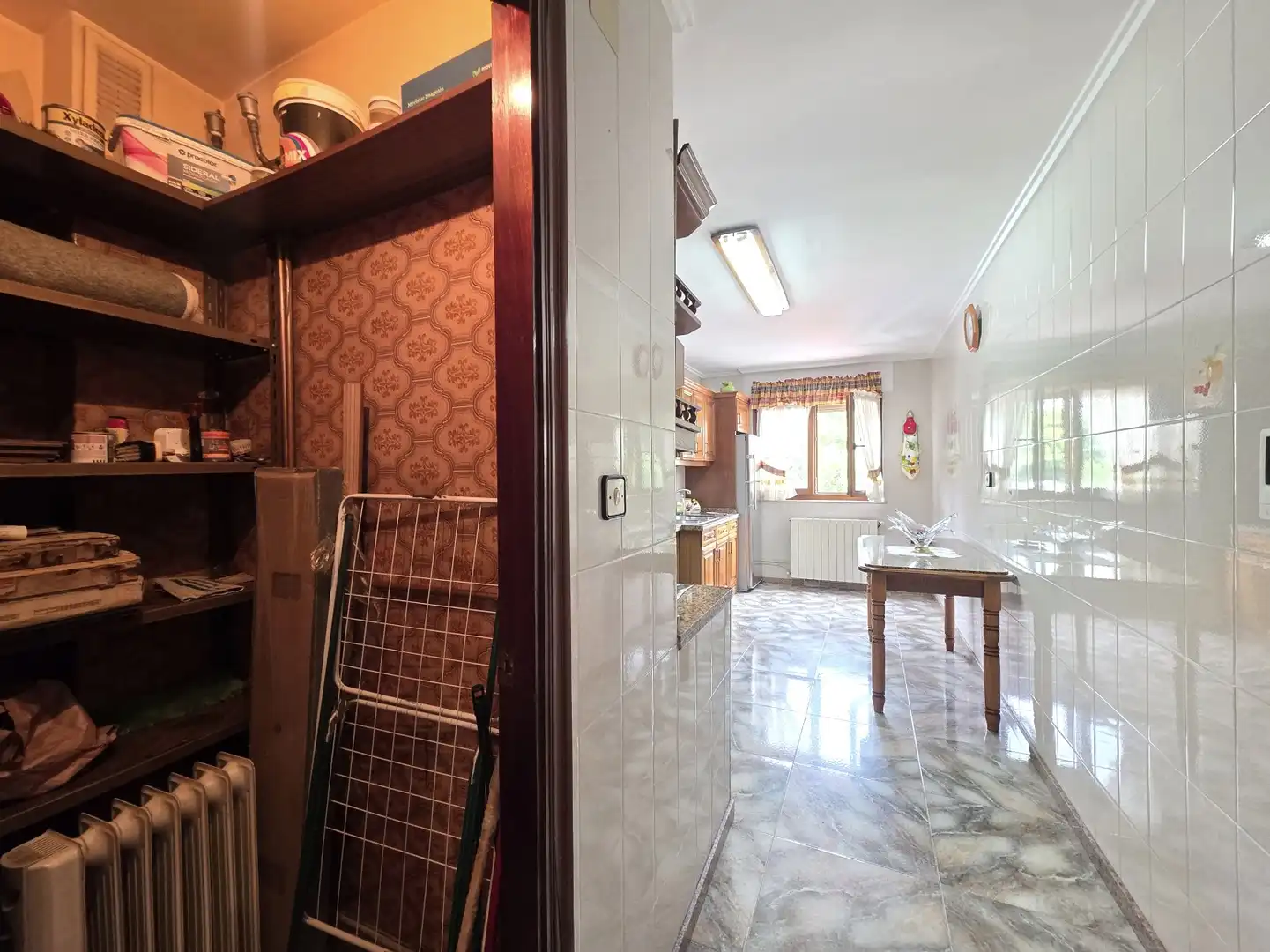 Küche von Wohnung zum Verkauf in San Martín del Rey Aurelio mit Heizung, Privatgarten und Parkett