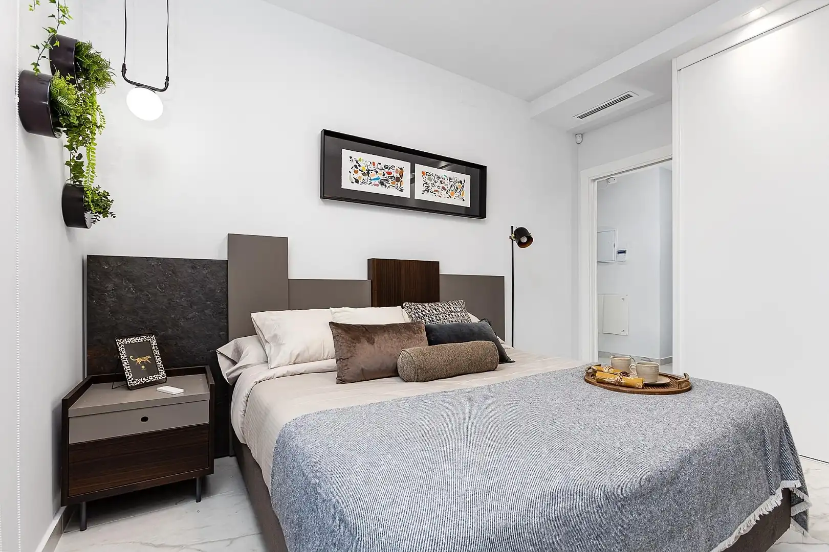 Bedroom of Apartments for sale in Orihuela  with Air Conditioner, Private garden and Terrace