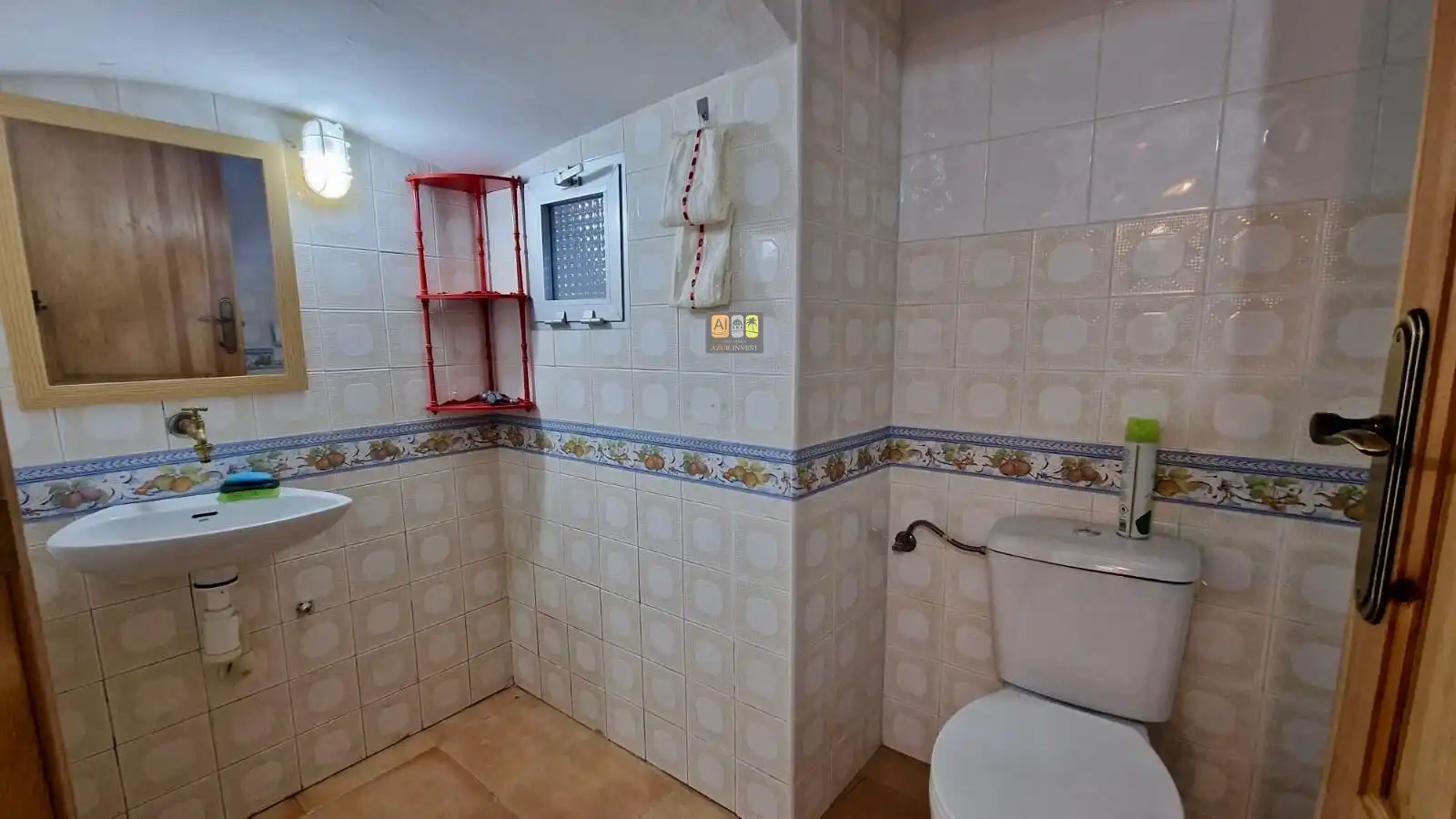Baño de Finca rústica en venta en Benimantell con Terraza, Trastero y Amueblado