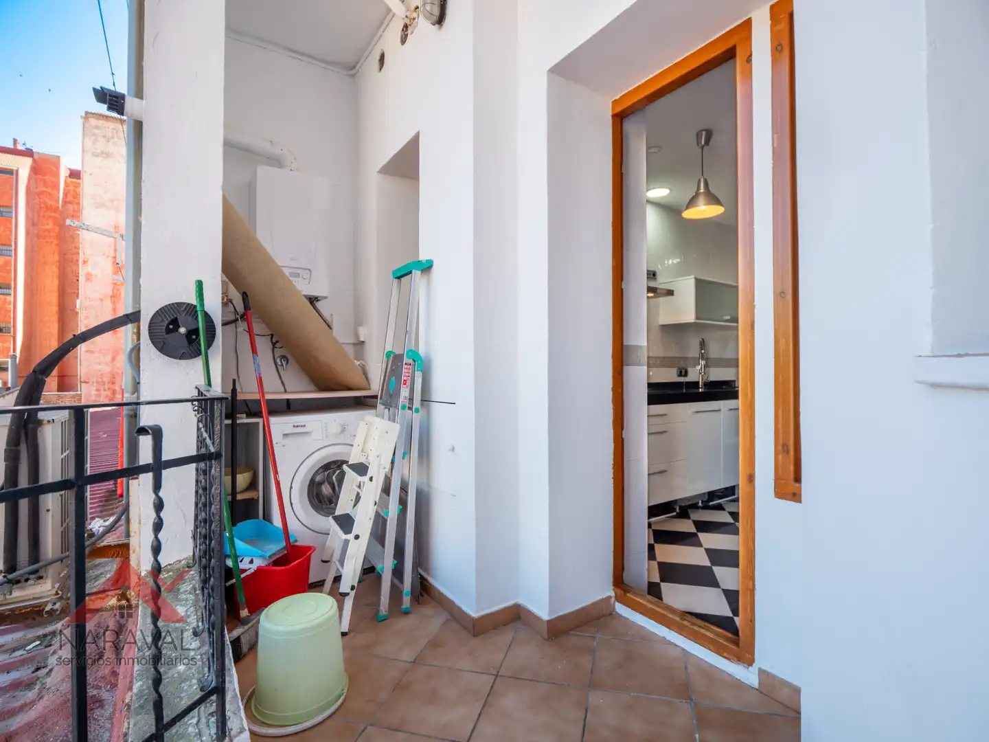 Cuina de Pis en venda en Tudela amb Calefacció, Parquet i Terrassa