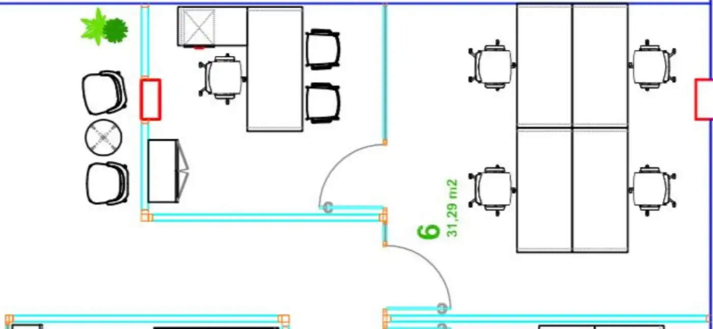 Ufficio in affitto a Pocomaco Cl 2, imagen 3