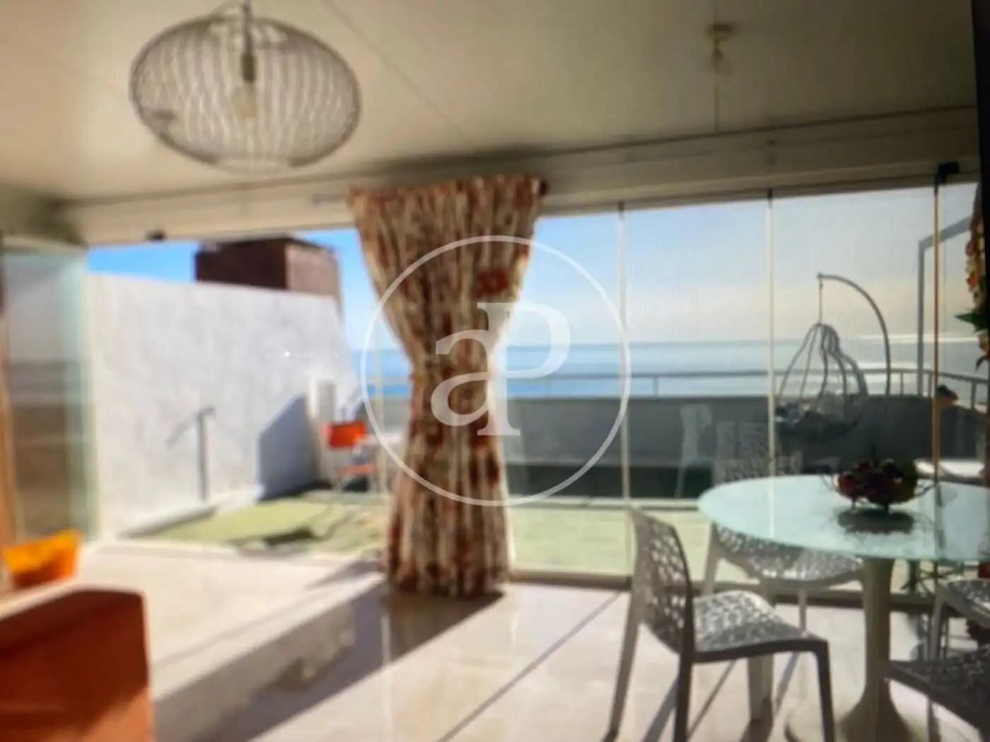 Terraza de Ático en venta en Oropesa del Mar / Orpesa con Aire acondicionado, Calefacción y Jardín privado