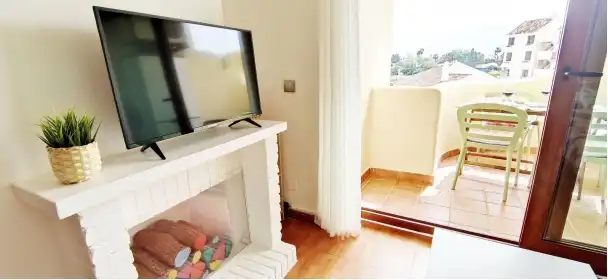 Living room of Flat for sale in Dénia  with Air Conditioner, Heating and Private garden
