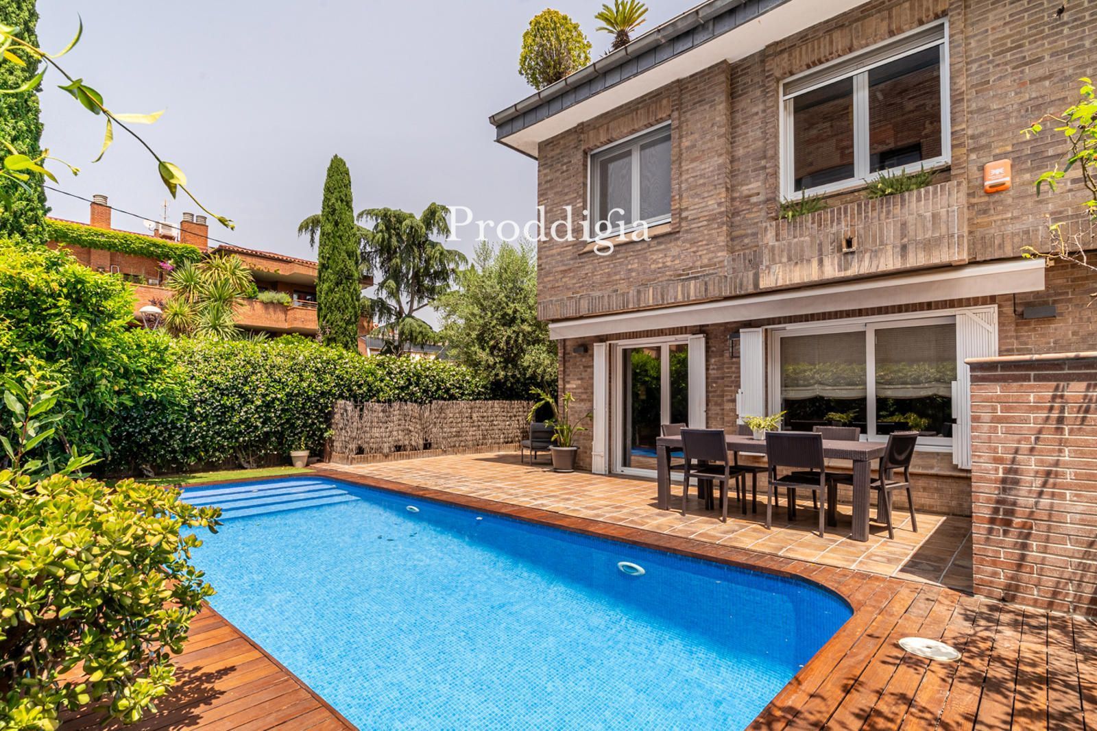 Garden of Single-family semi-detached to rent in Sant Cugat del Vallès  with Air Conditioner, Heating and Terrace