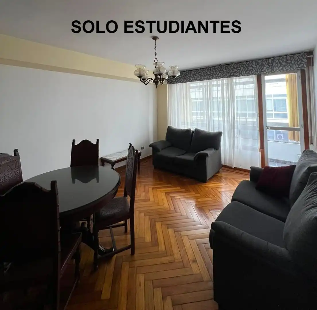 Living room of Flat for rent in Vigo   with Furnished and Balcony