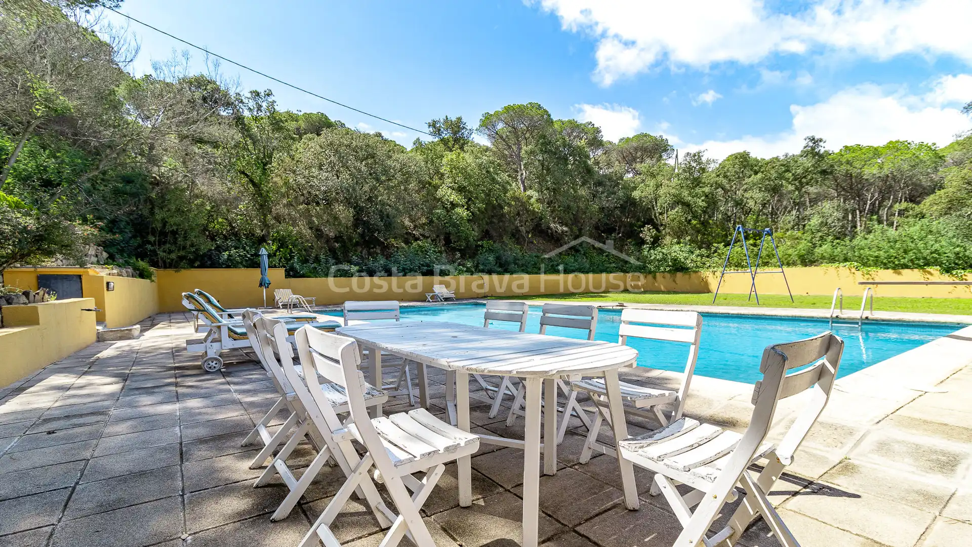 Piscina de Finca rústica en venda en Sant Feliu de Guíxols amb Aire condicionat, Calefacció i Jardí privat