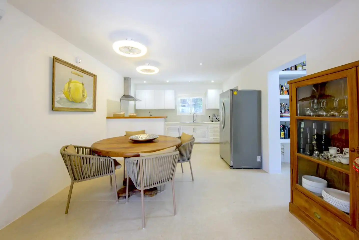 Kitchen of Houses for rent in Sant Josep de sa Talaia  with Private garden, Terrace and Swimming Pool