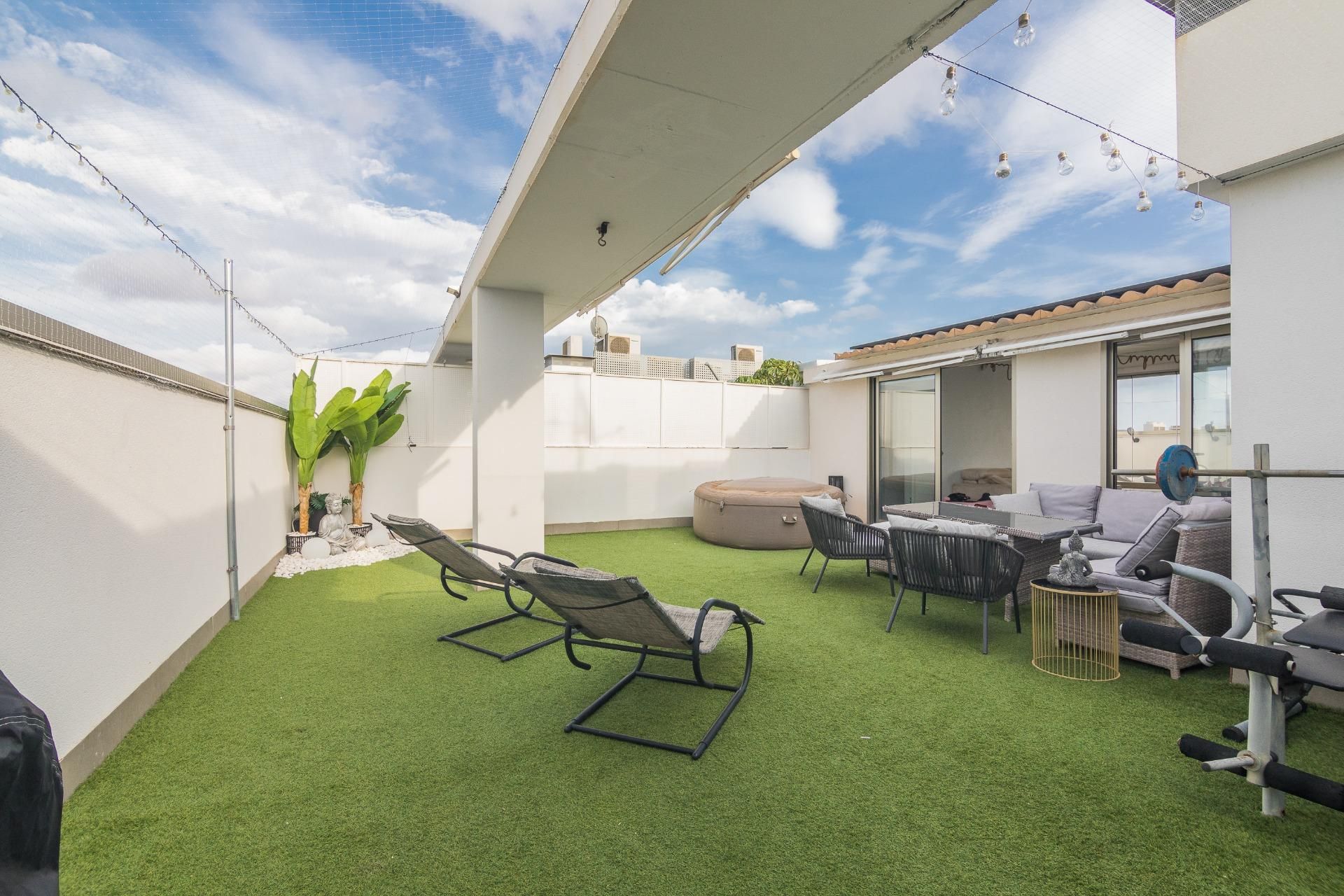 Terrace of Attic for sale in Elche / Elx  with Private garden, Terrace and Storage room