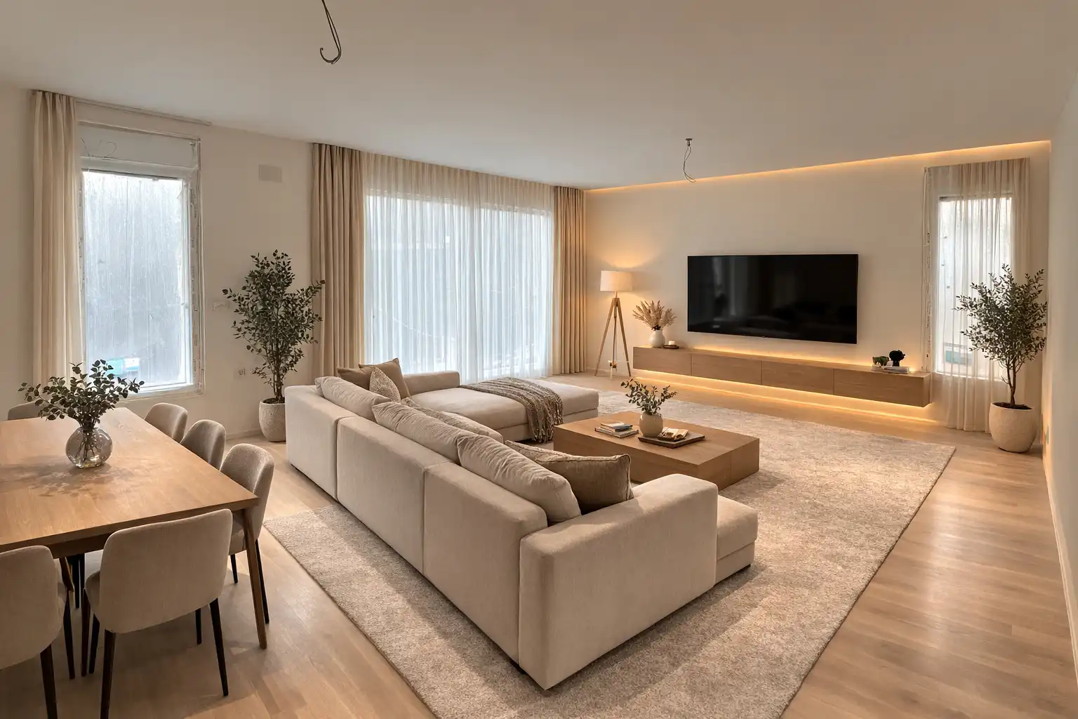 Living room of Detached homes for sale in Alpedrete  with Air Conditioner, Private garden and Terrace