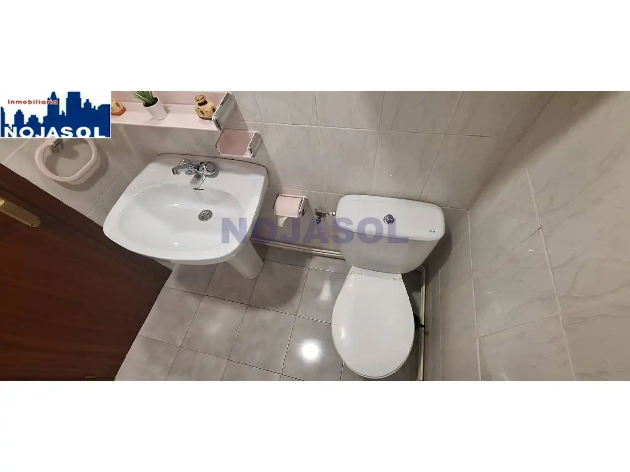 Bathroom of Flat for rent in Noja  with Heating, Terrace and Furnished