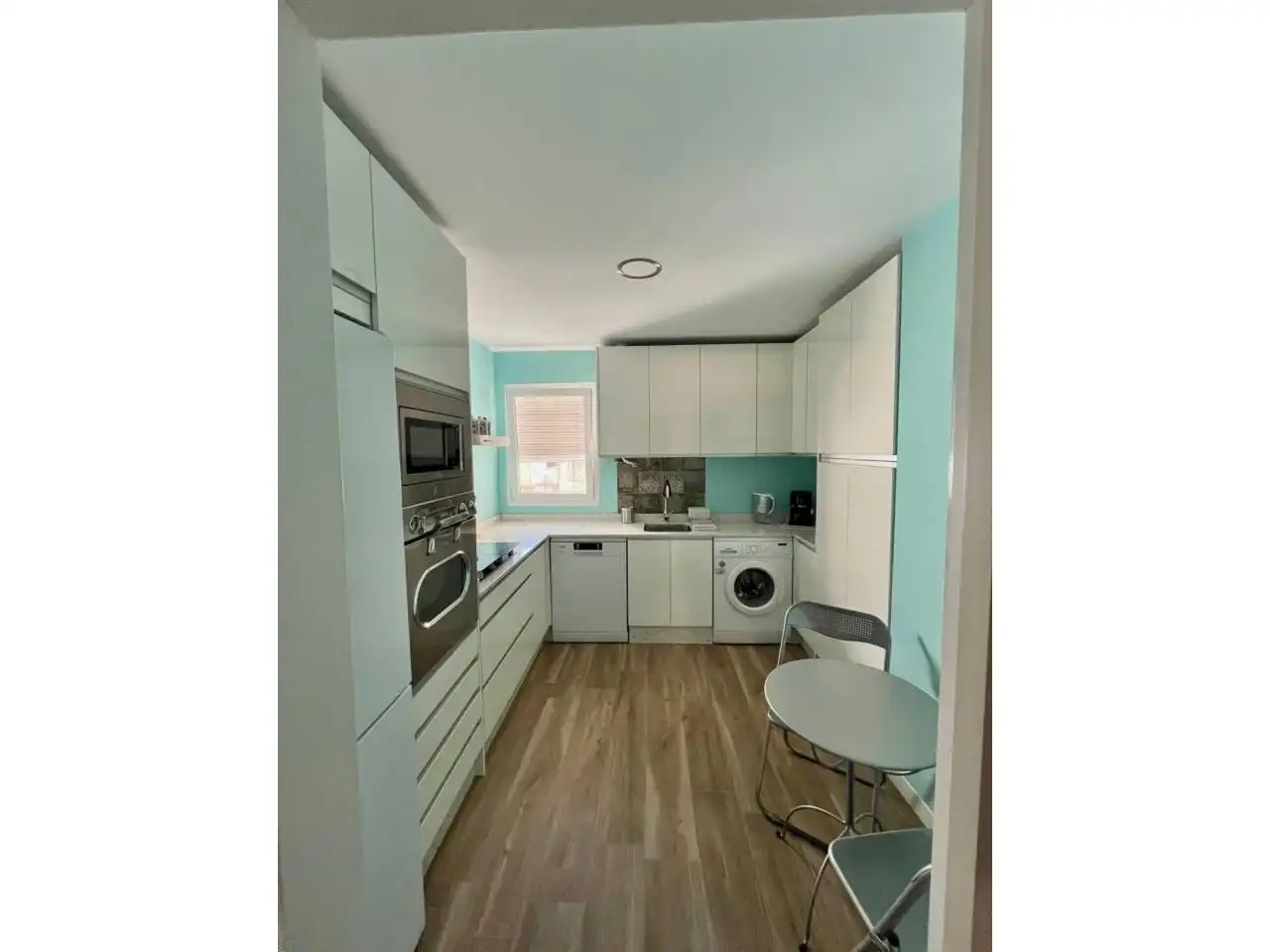 Küche von Wohnung zur Miete in Badajoz mit Klimaanlage, Heizung und Terrasse