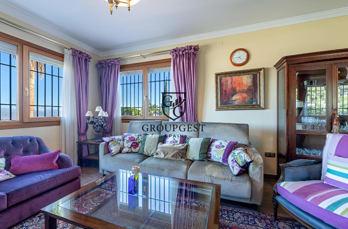 Living room of House or chalet for sale in Alhaurín de la Torre  with Air Conditioner, Private garden and Terrace