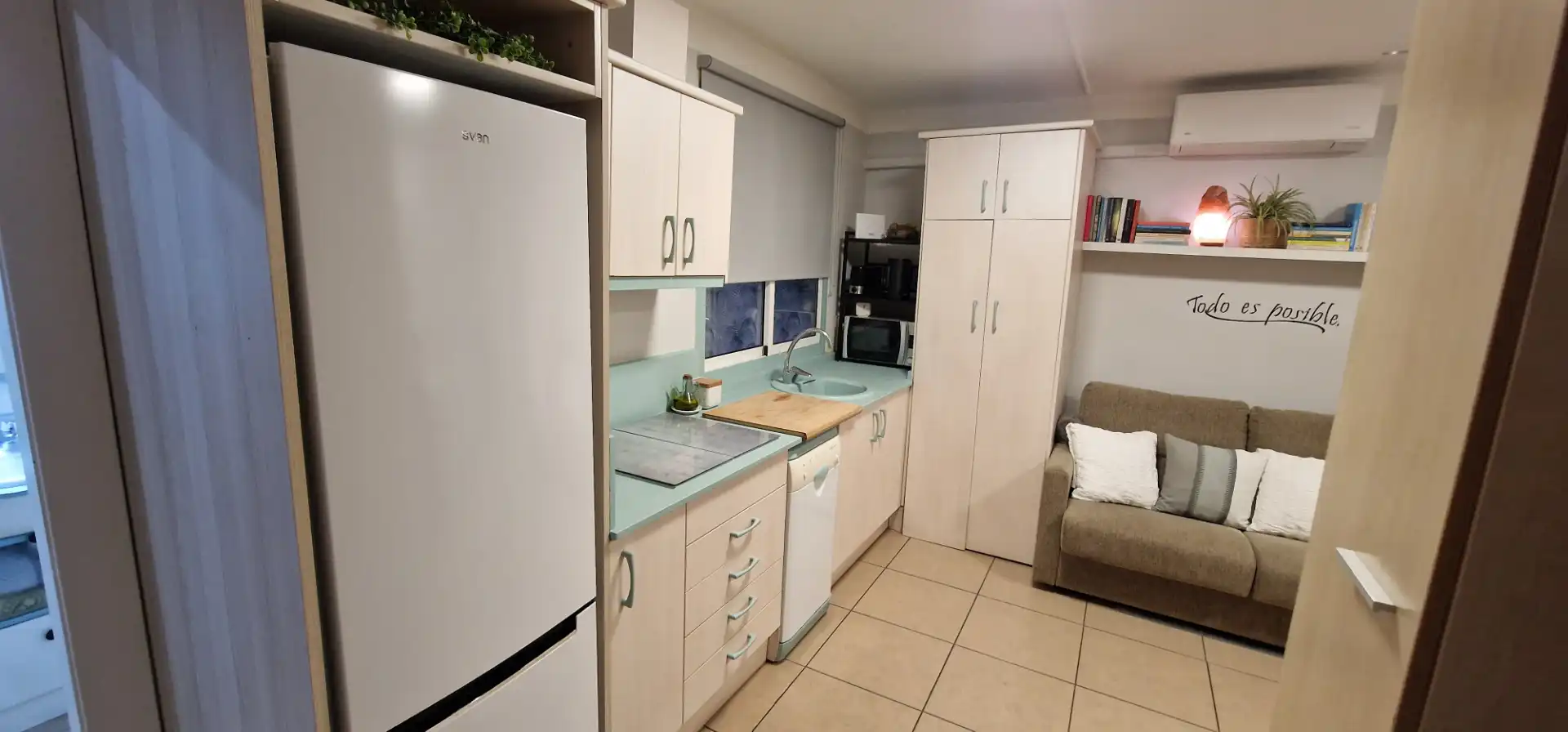 Küche von Loft zum Verkauf in La Llagosta mit Klimaanlage und Möbliert