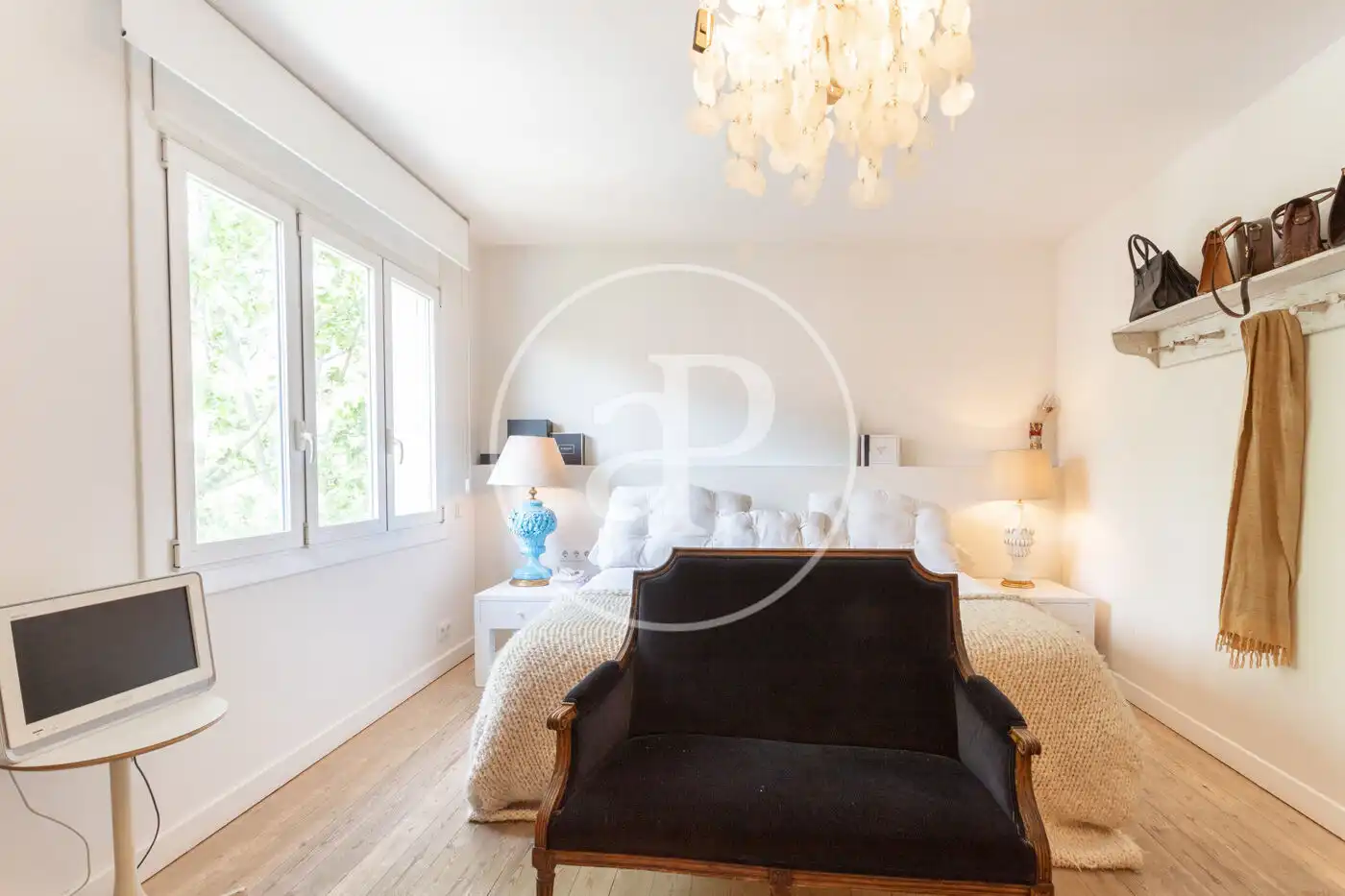 Habitación de Piso de alquiler en Barcelona con Aire acondicionado, Calefacción y Jardín privado