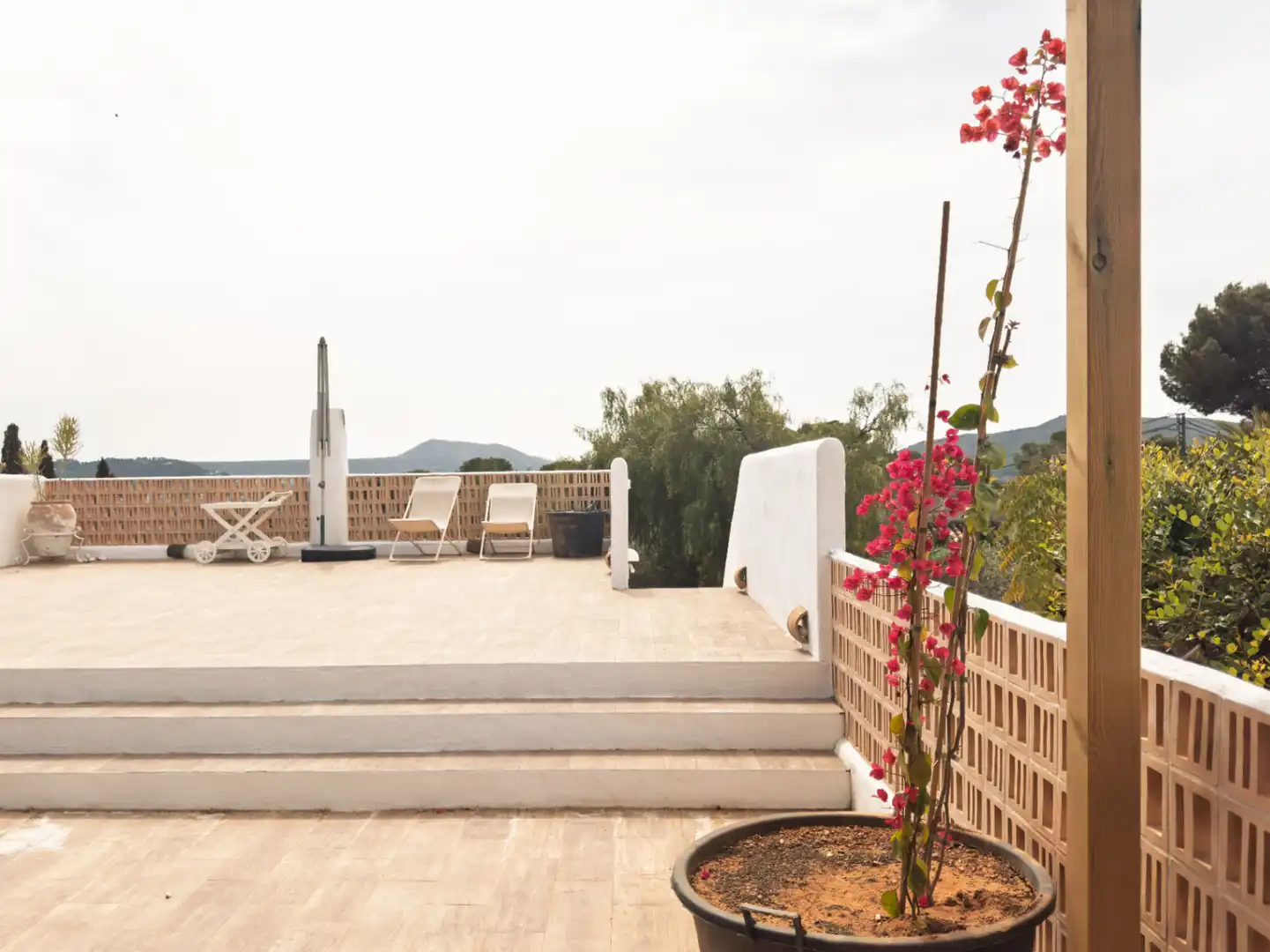 Terraza de Casa o chalet en venta en Jávea / Xàbia con Aire acondicionado, Calefacción y Jardín privado
