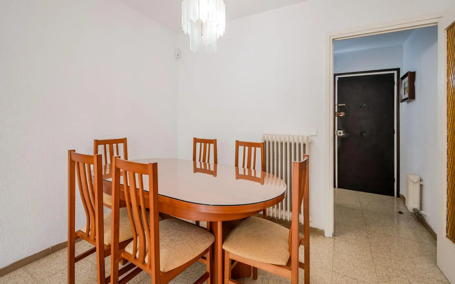 Dining room of Flat for rent in Girona