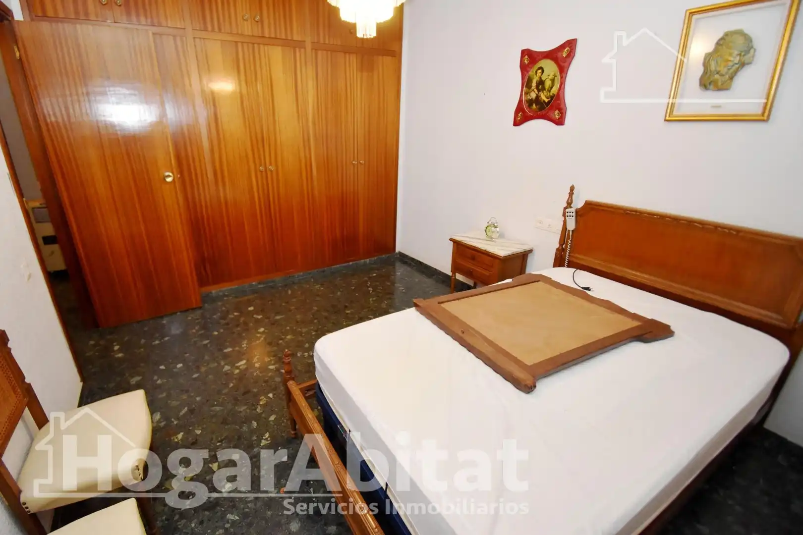 Schlafzimmer von Wohnung zum Verkauf in Vila-real mit Terrasse, Möbliert und Balkon