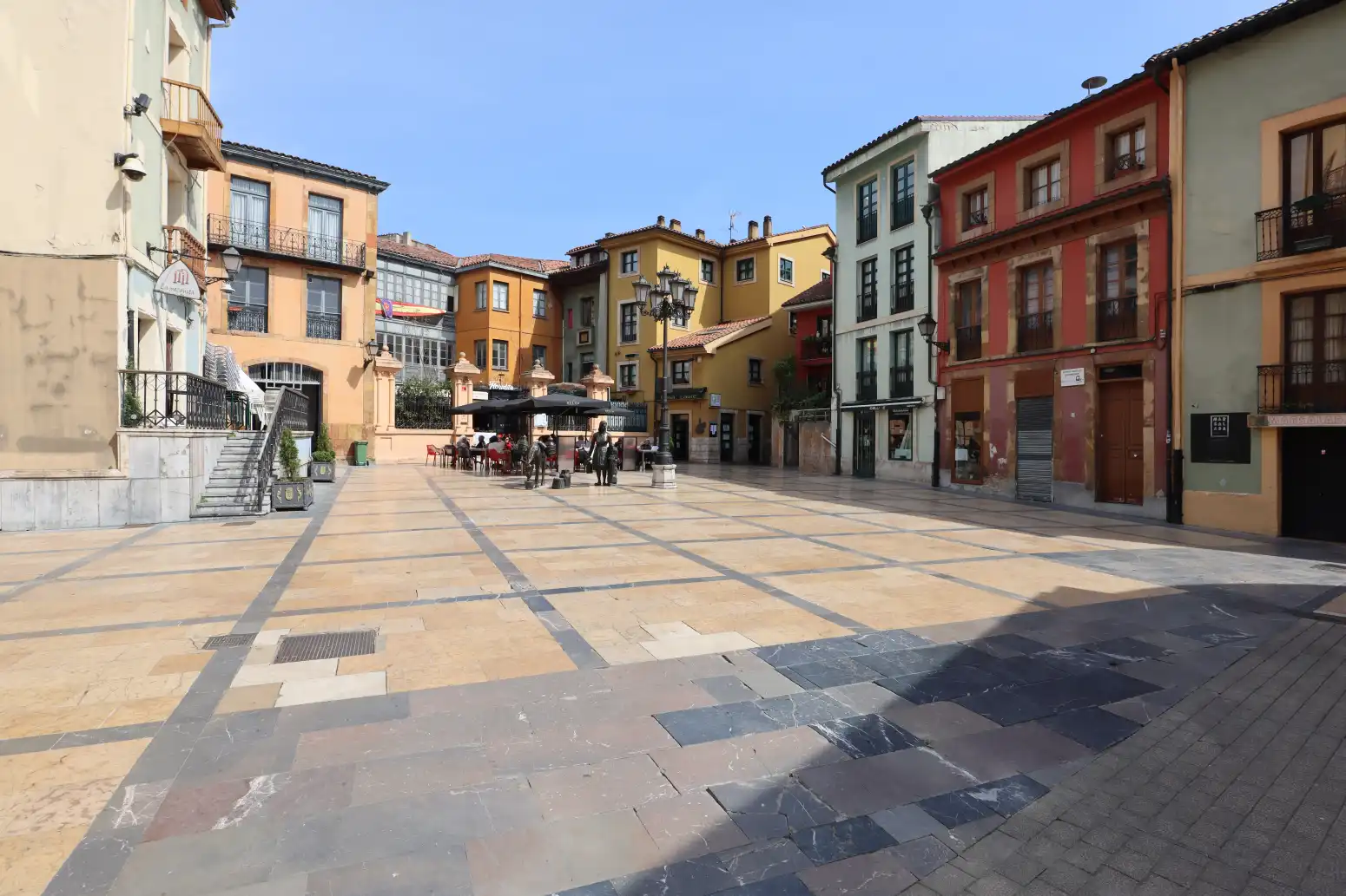 Exterior view of Flat for sale in Oviedo   with Heating, Parquet flooring and Terrace