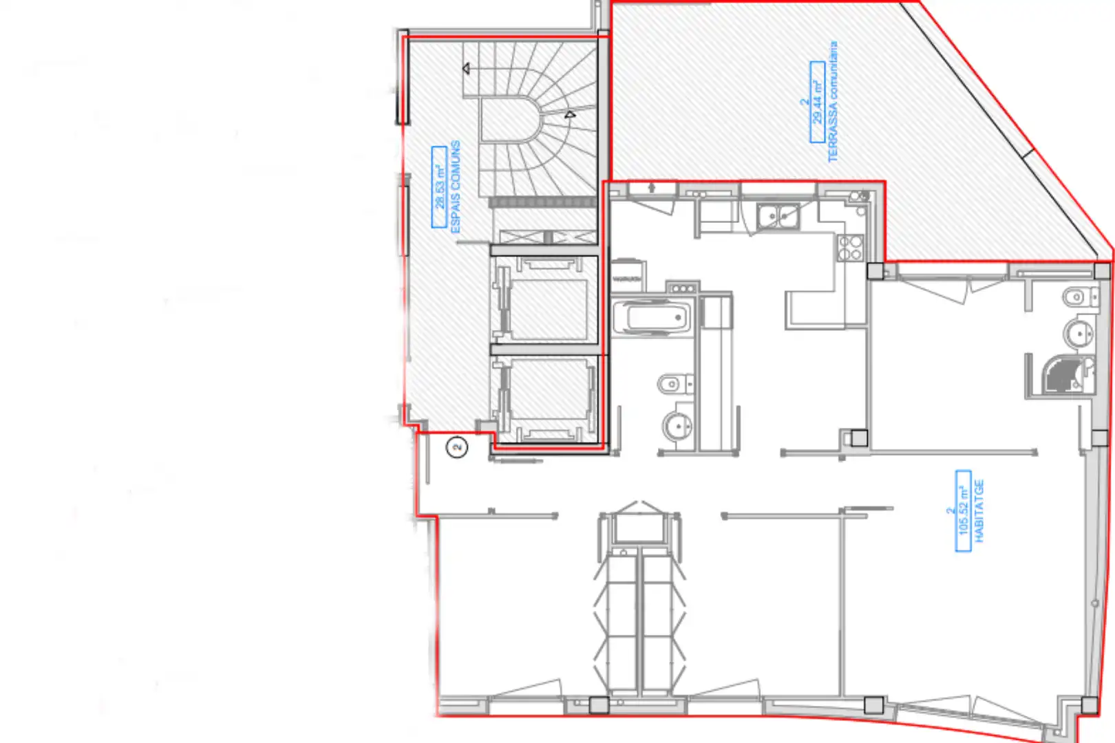 Apartament en venda en Escaldes – Engordany amb Calefacció, Terrassa i Traster