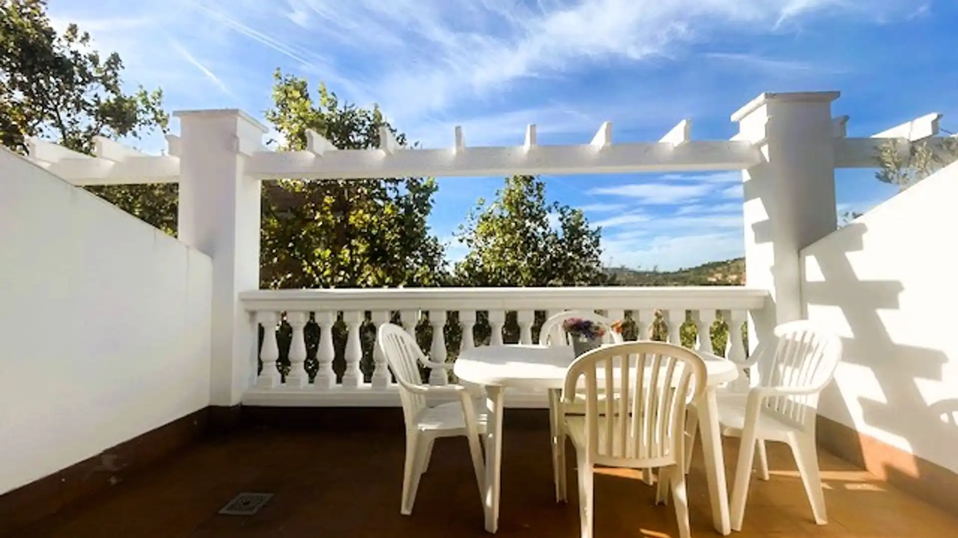 Terrace of Single-family semi-detached for sale in Badalona  with Heating, Terrace and Balcony