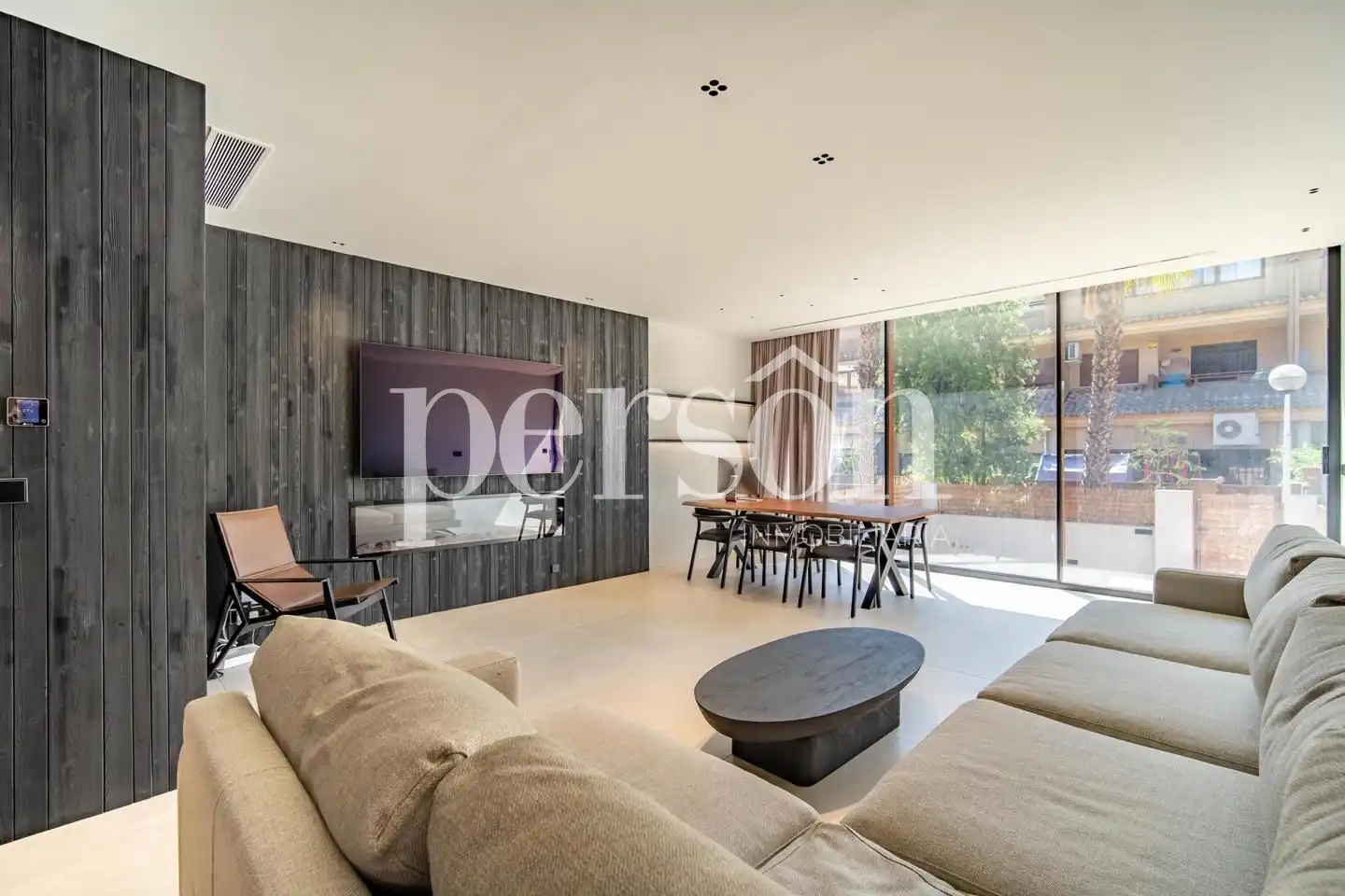 Sala de estar de Casa o chalet en venta en Valencia con Aire acondicionado y Terraza