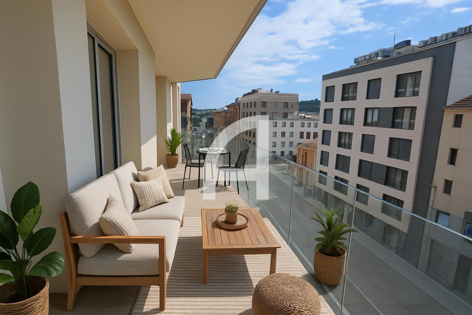 Terrace of Flat for sale in Terrassa  with Heating and Terrace