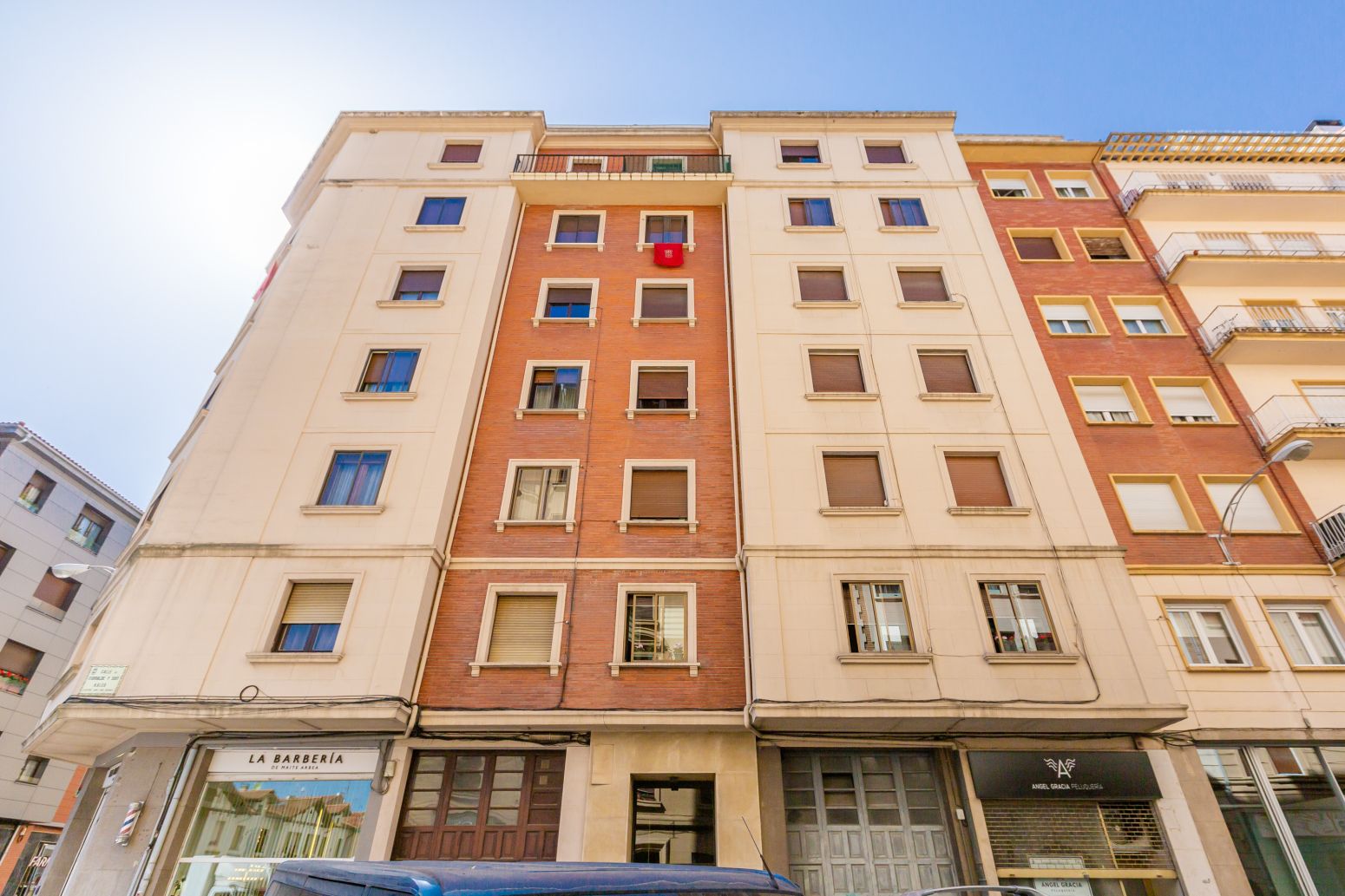 Exterior view of Flat for sale in  Pamplona / Iruña  with Heating, Parquet flooring and Balcony