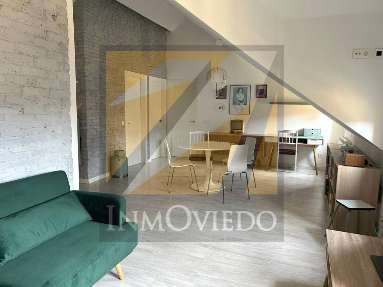 Sala d'estar de Pis en venda en Langreo amb Calefacció i Traster