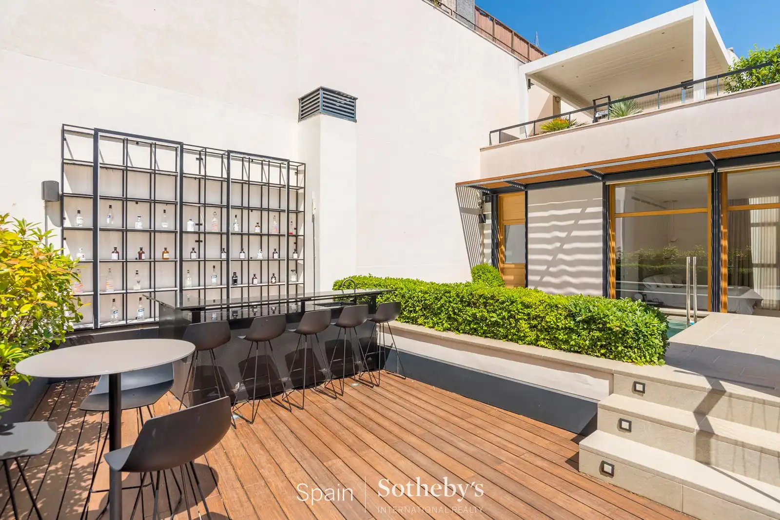 Terraza de Ático en venta en Madrid con Aire acondicionado, Calefacción y Jardín privado