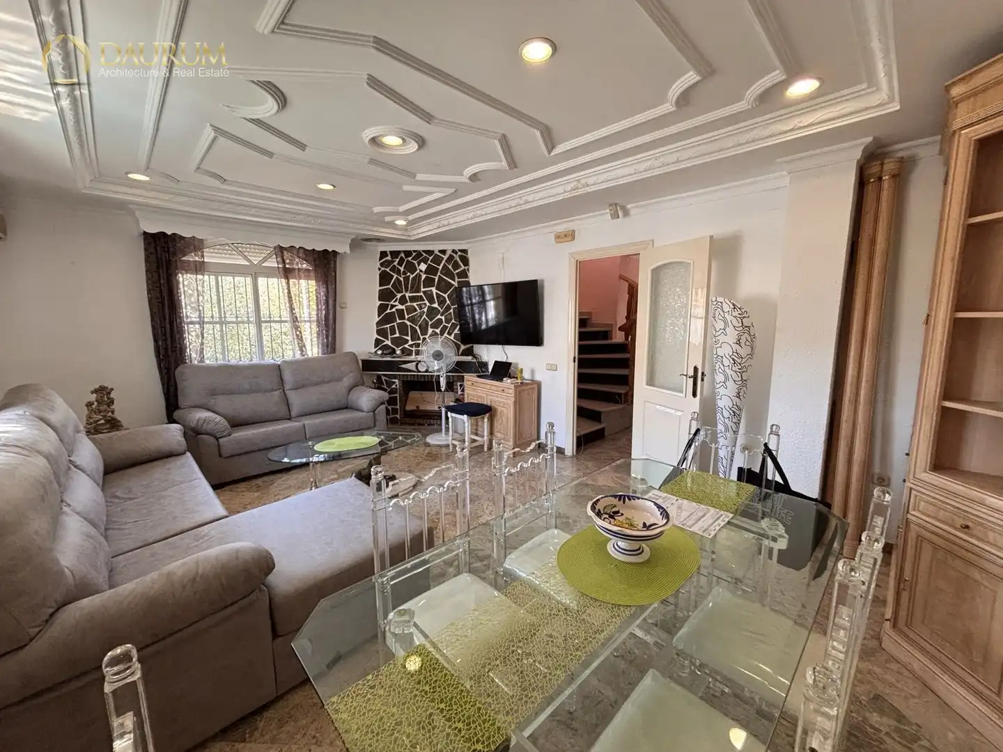 Sala de estar de Casa o chalet en venta en Alhaurín de la Torre con Aire acondicionado, Terraza y Trastero