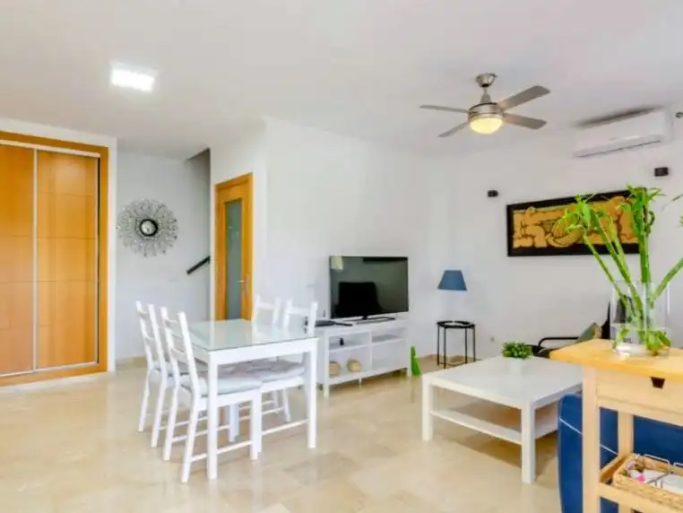 Sala de estar de Piso en venta en Vélez-Málaga con Aire acondicionado y Terraza