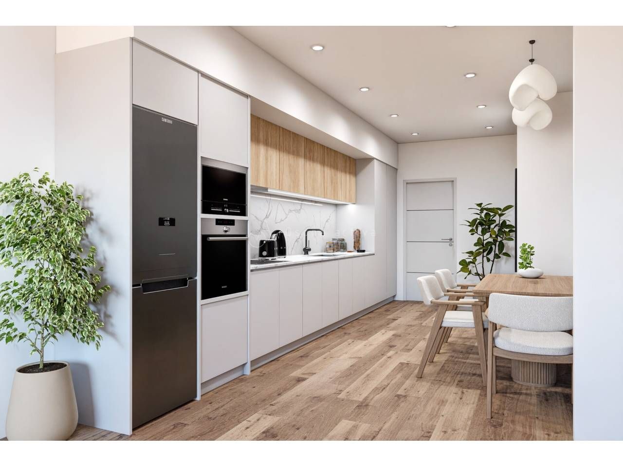 Kitchen of Flat for sale in Centelles  with Private garden and Balcony