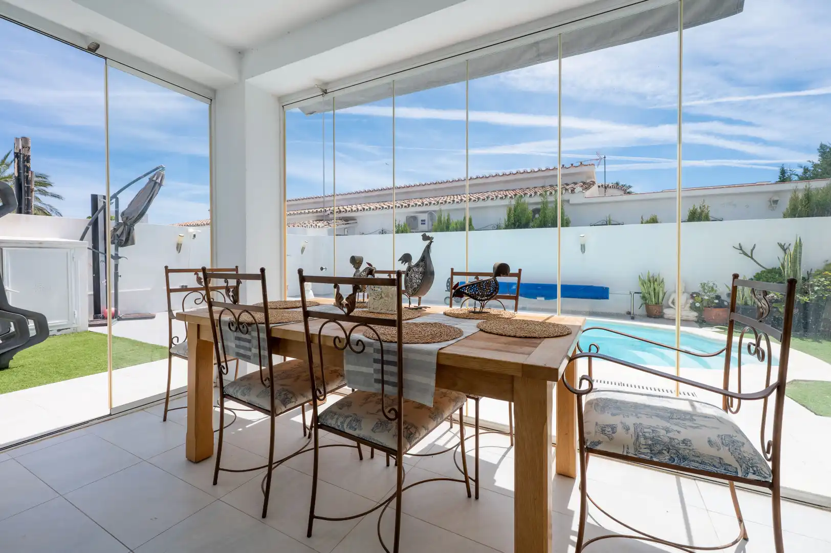 Terrace of Houses for sale in Estepona  with Air Conditioner, Private garden and Terrace