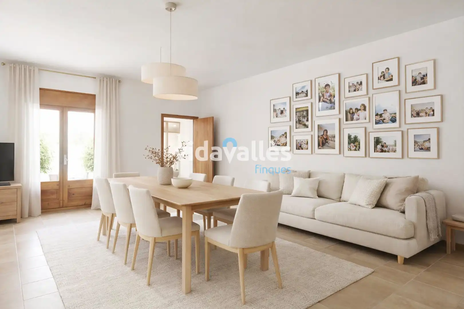 Sala de estar de Casa o chalet en venta en Cardedeu con Terraza, Trastero y Horno