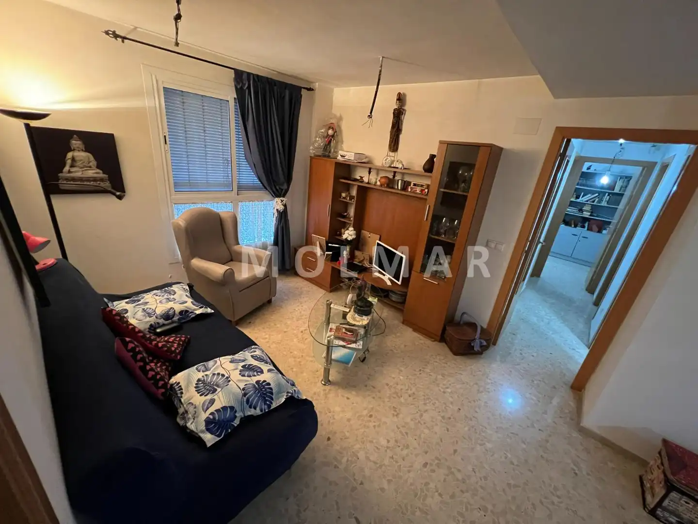 Sala de estar de Piso en venta en Alberic con Aire acondicionado, Calefacción y Internet