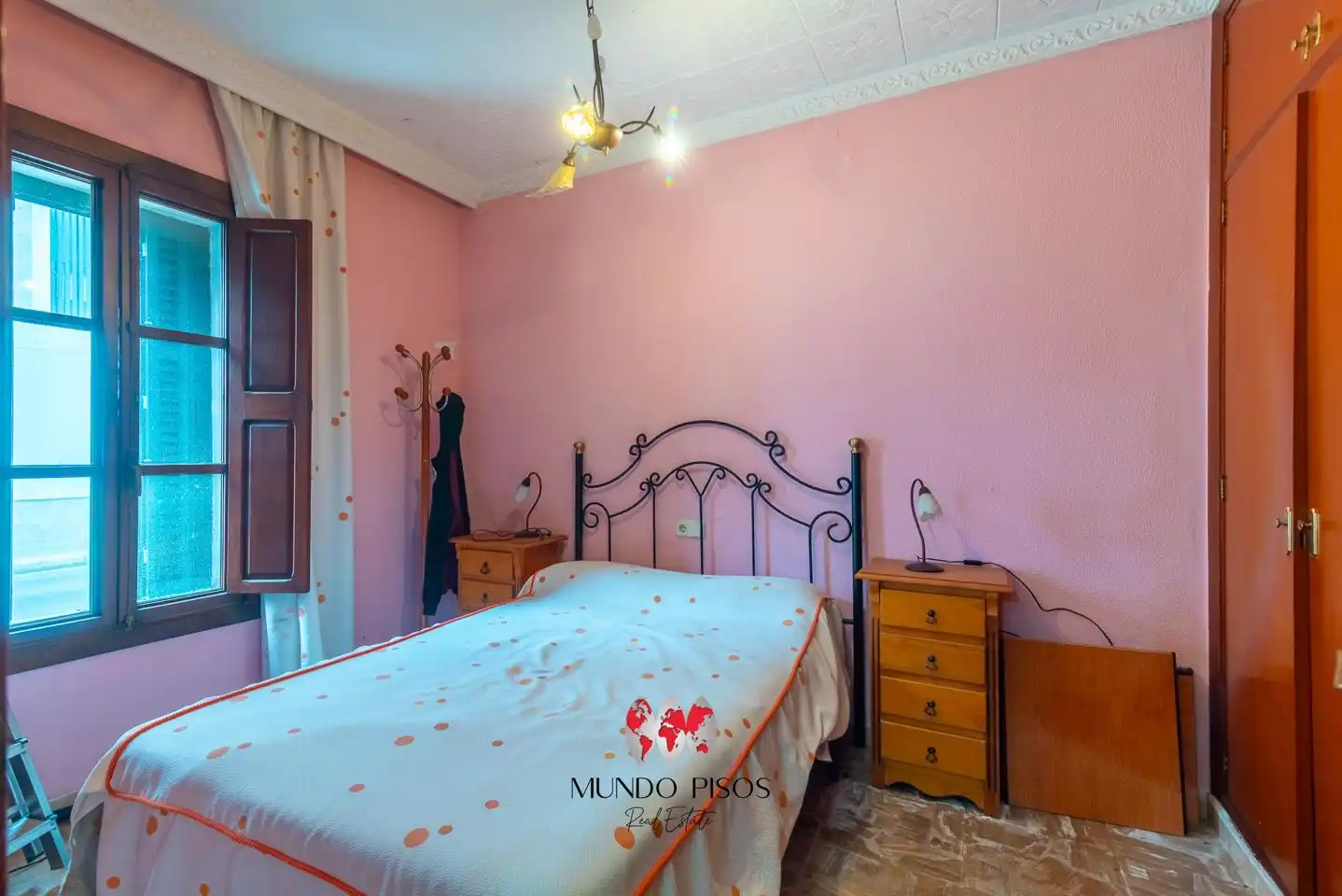Schlafzimmer von Erdgeschoss zum Verkauf in  Palma de Mallorca mit Klimaanlage, Heizung und Privatgarten