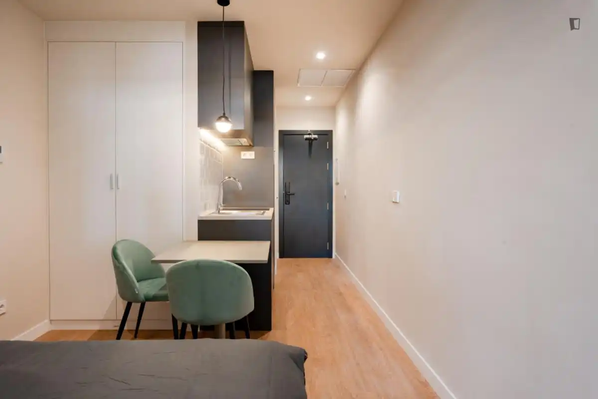 Bedroom of Study for rent in Getafe  with Air Conditioner, Heating and Furnished