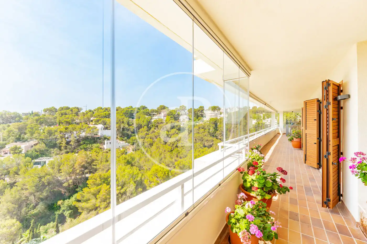 Terrasse von Dachboden zum Verkauf in Calvià mit Klimaanlage, Heizung und Terrasse
