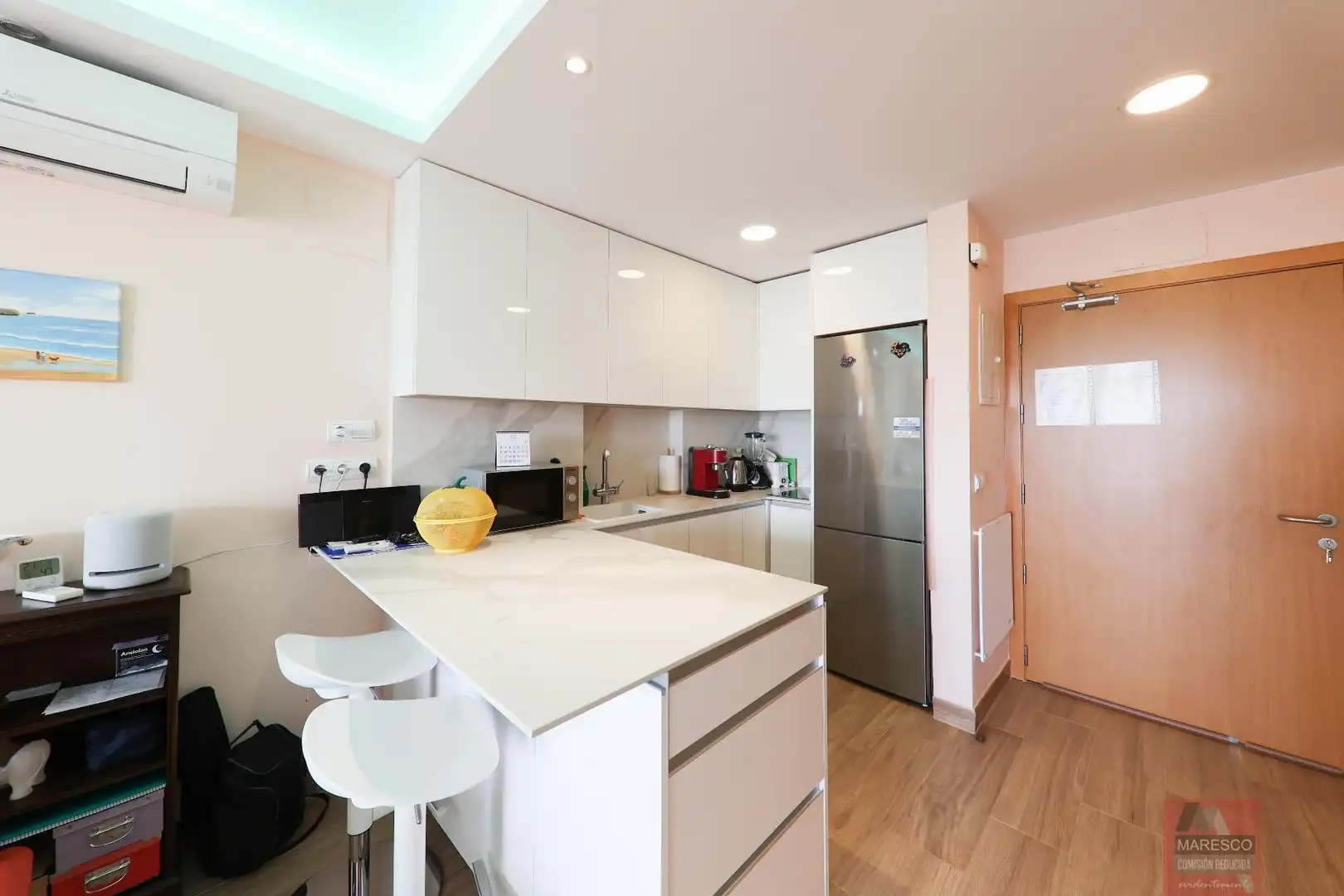 Kitchen of Apartments for sale in Málaga  with Air Conditioner, Heating and Terrace