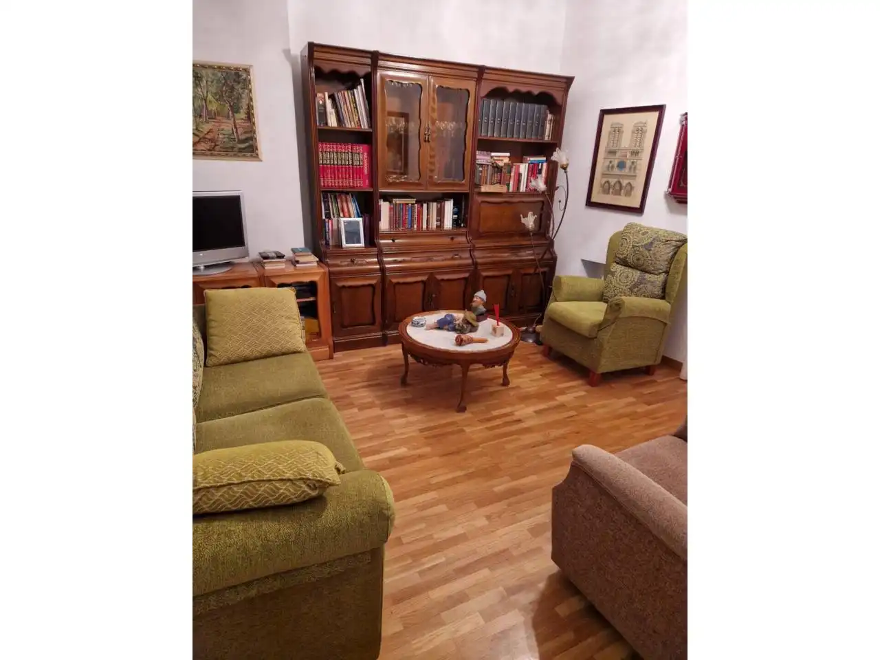 Sala d'estar de Pis en venda en A Rúa 