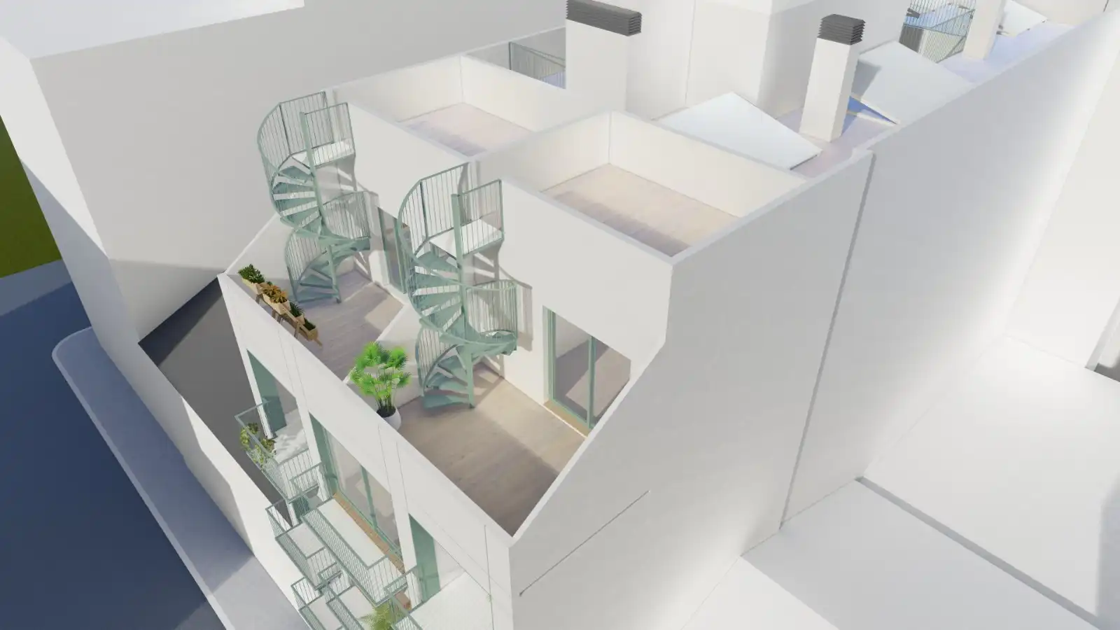Neubau-Penthouse mit Terrasse zum Verkauf in Carrer de Ramon Ferrando