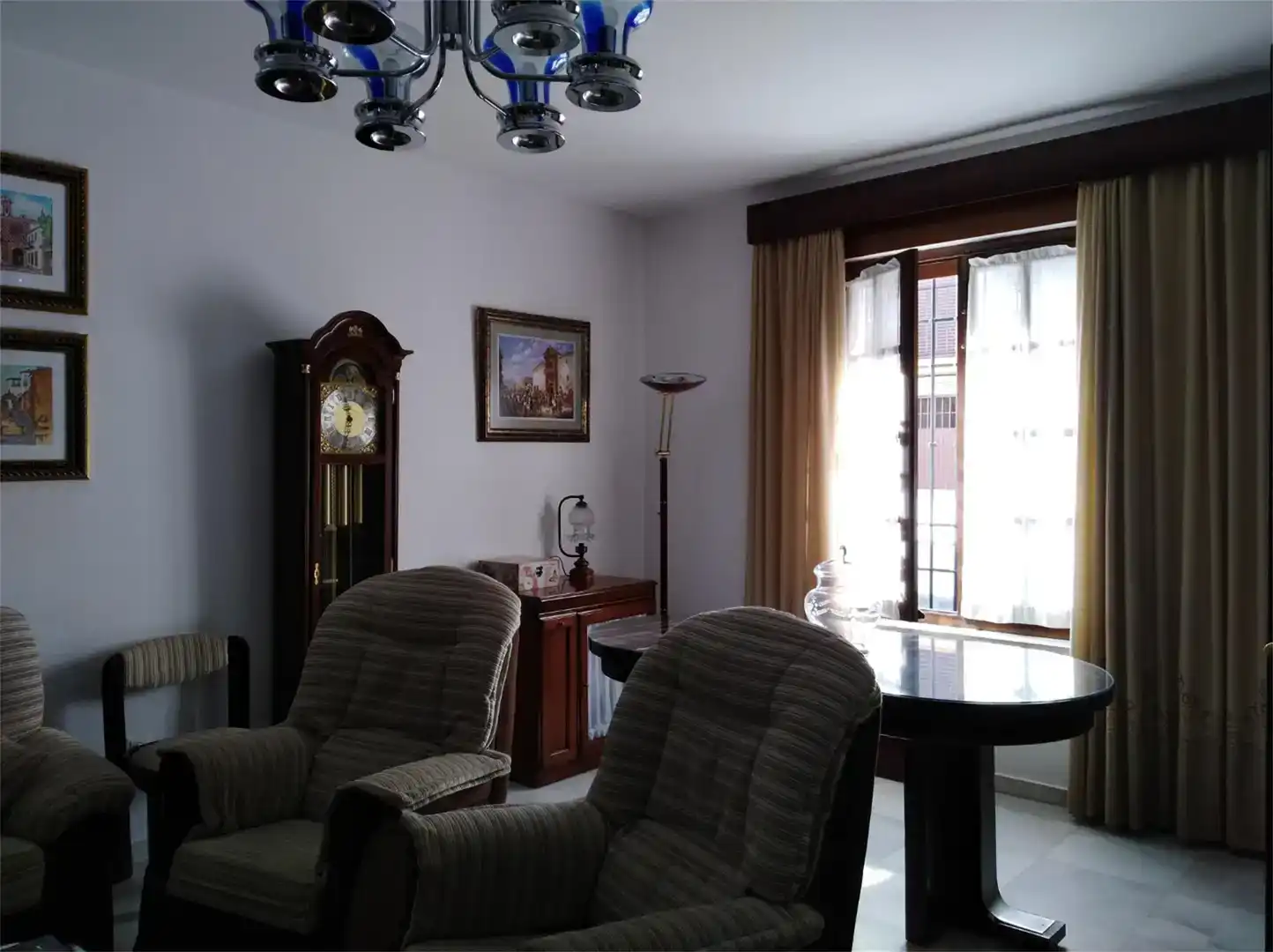 Sala de estar de Casa adosada en venta en Ronda con Aire acondicionado y Balcón