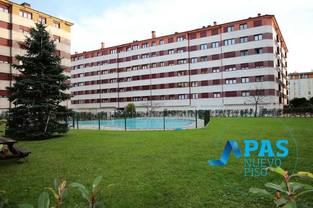 Swimming pool of Flat for sale in Santander  with Heating, Private garden and Storage room