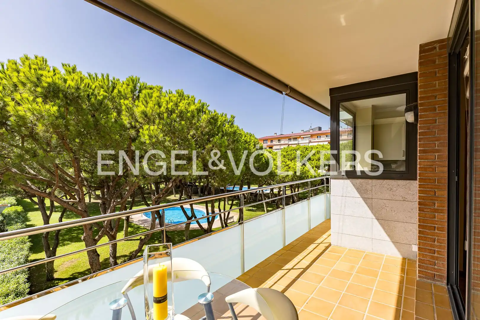 Terrace of Flat for sale in Gavà  with Air Conditioner, Heating and Parquet flooring