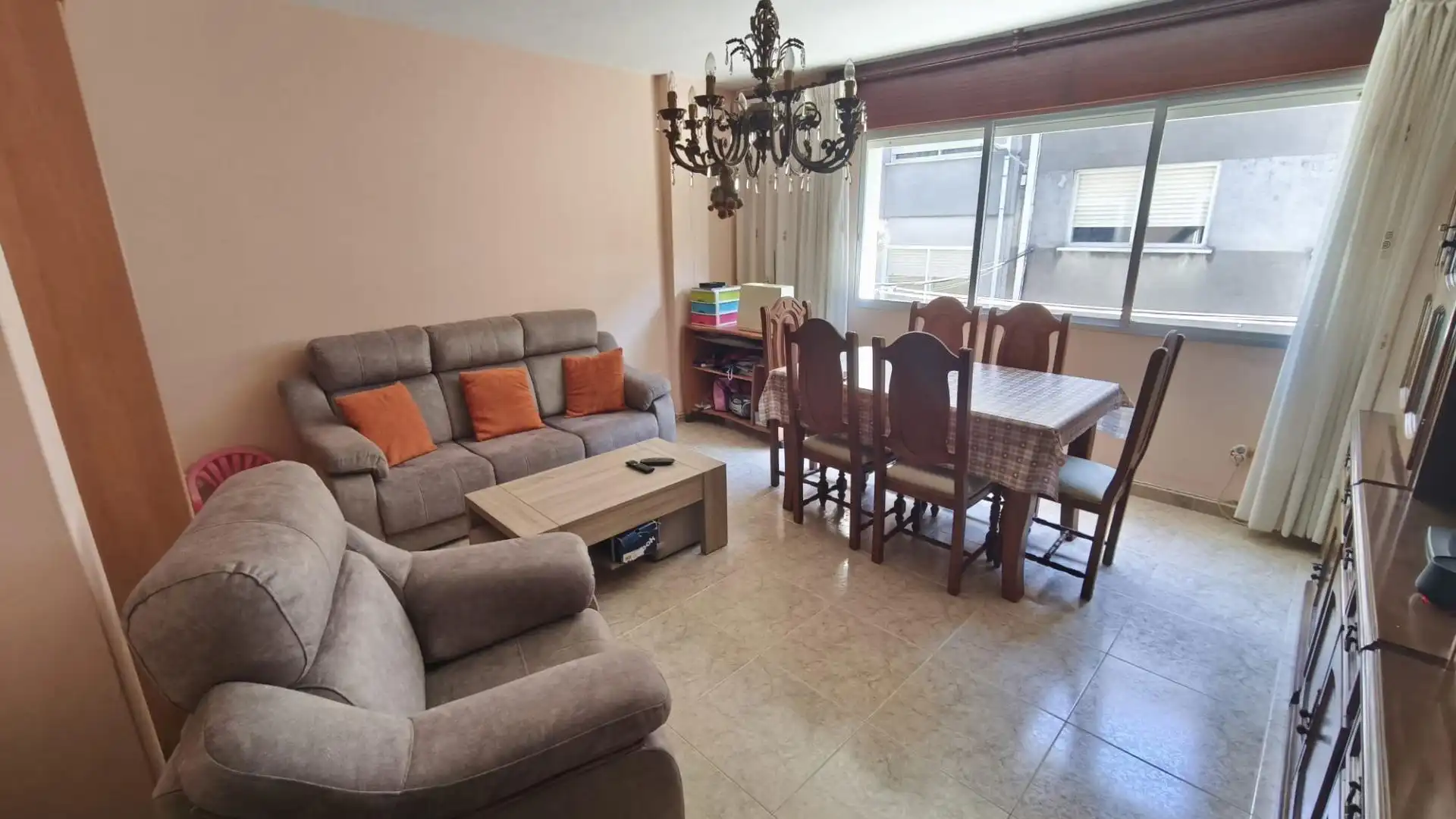 Living room of Flat for sale in A Pobra do Caramiñal