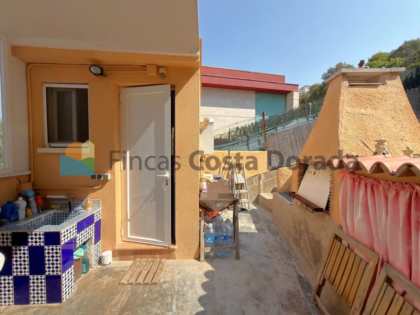 Terrassa de Casa o xalet en venda en Cubelles amb Aire condicionat, Jardí privat i Terrassa