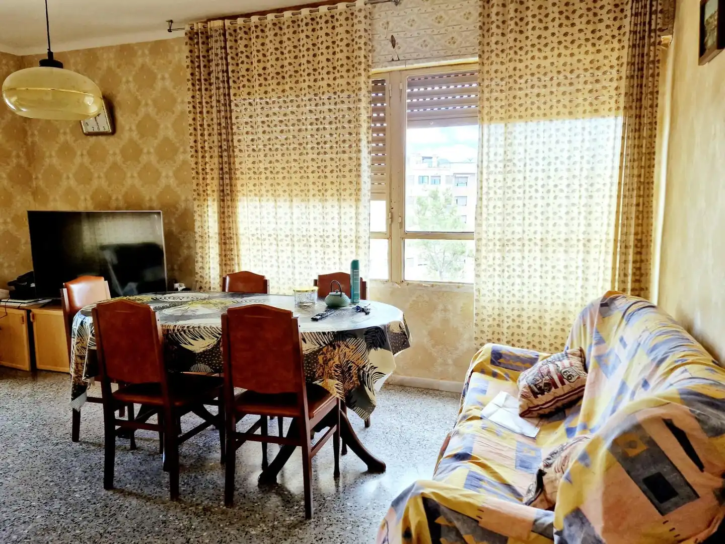 Sala de estar de Piso en venta en Águilas con Balcón