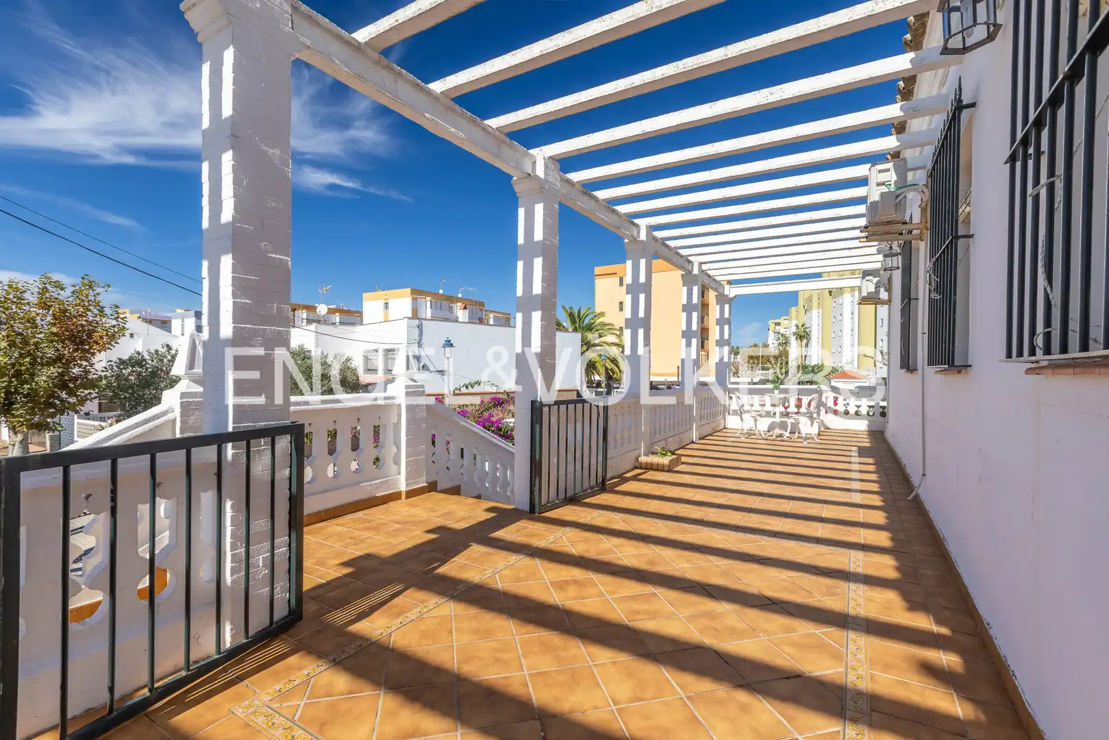 Terraza de Finca rústica en venta en La Antilla con Aire acondicionado, Calefacción y Jardín privado