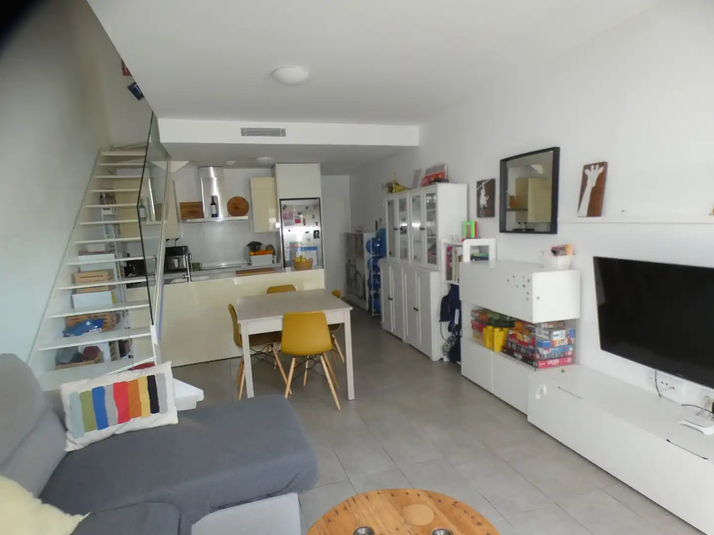 Cocina de Casa adosada en venta en San Pedro del Pinatar con Aire acondicionado, Calefacción y Jardín privado