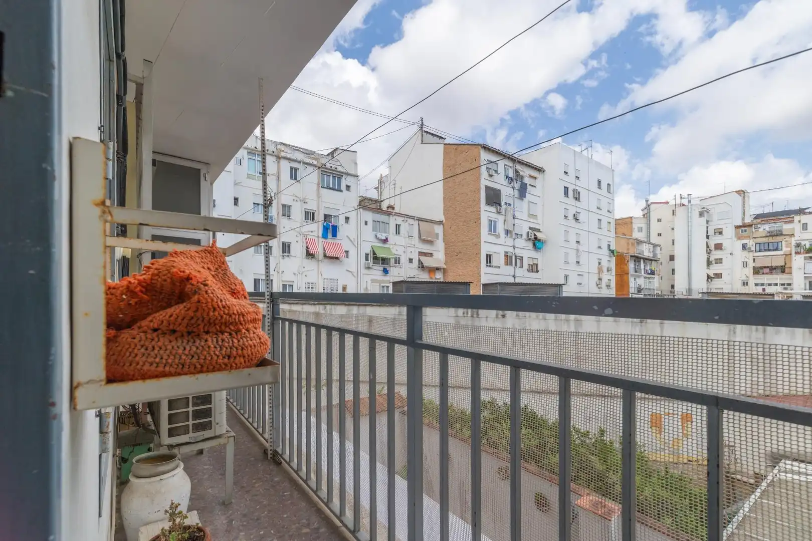 Terrasse von Wohnung zum Verkauf in Valencia mit Klimaanlage
